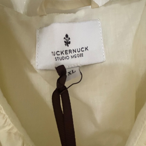 Tuckernuck Cream Cotton Lace Juniper Dress - Picture 4 of 5